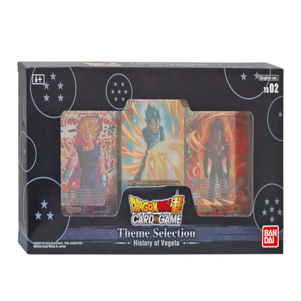 DragonBall Super Card Game - Theme Selection History of Vegeta TS02 English