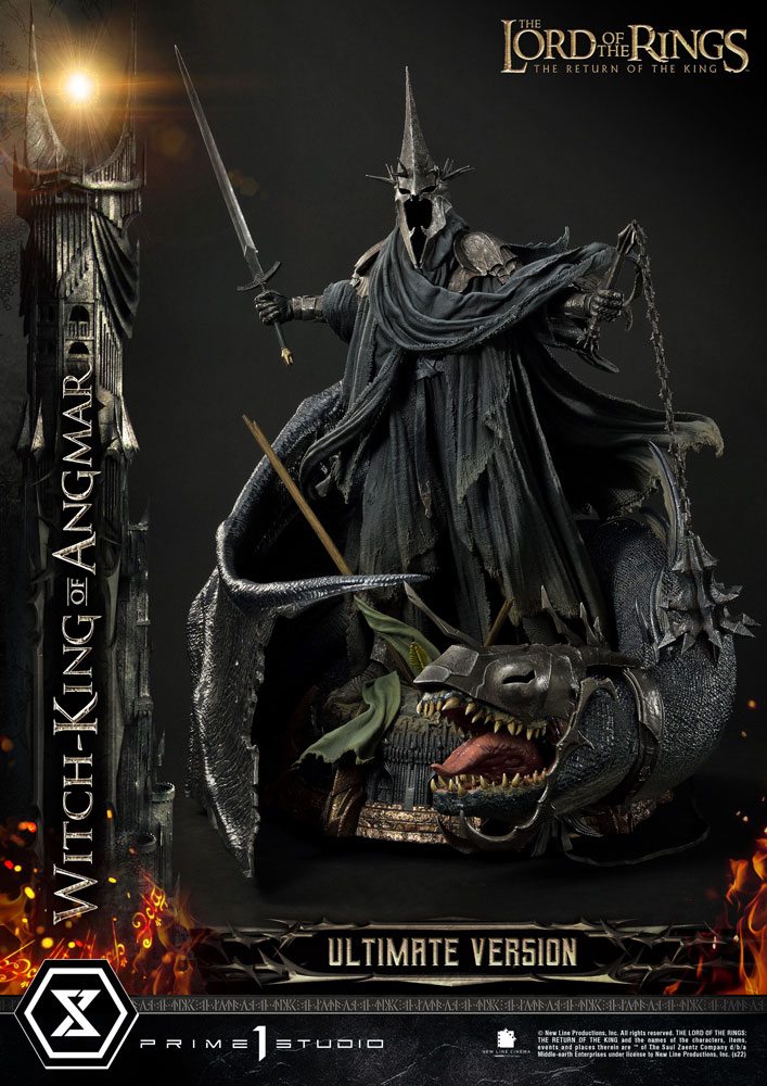 Lord of the Rings Statue 1/4 The Witch King of Angmar Ultimate Version 70cm
