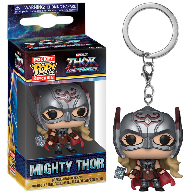 Thor: Love & Thunder Pocket POP! Vinyl Keychains Mighty Thor 4 cm