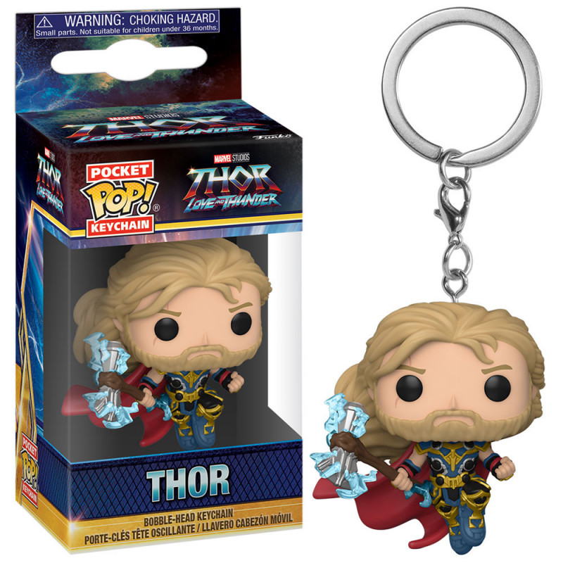 Thor: Love & Thunder Pocket POP! Vinyl Keychains Thor 4 cm