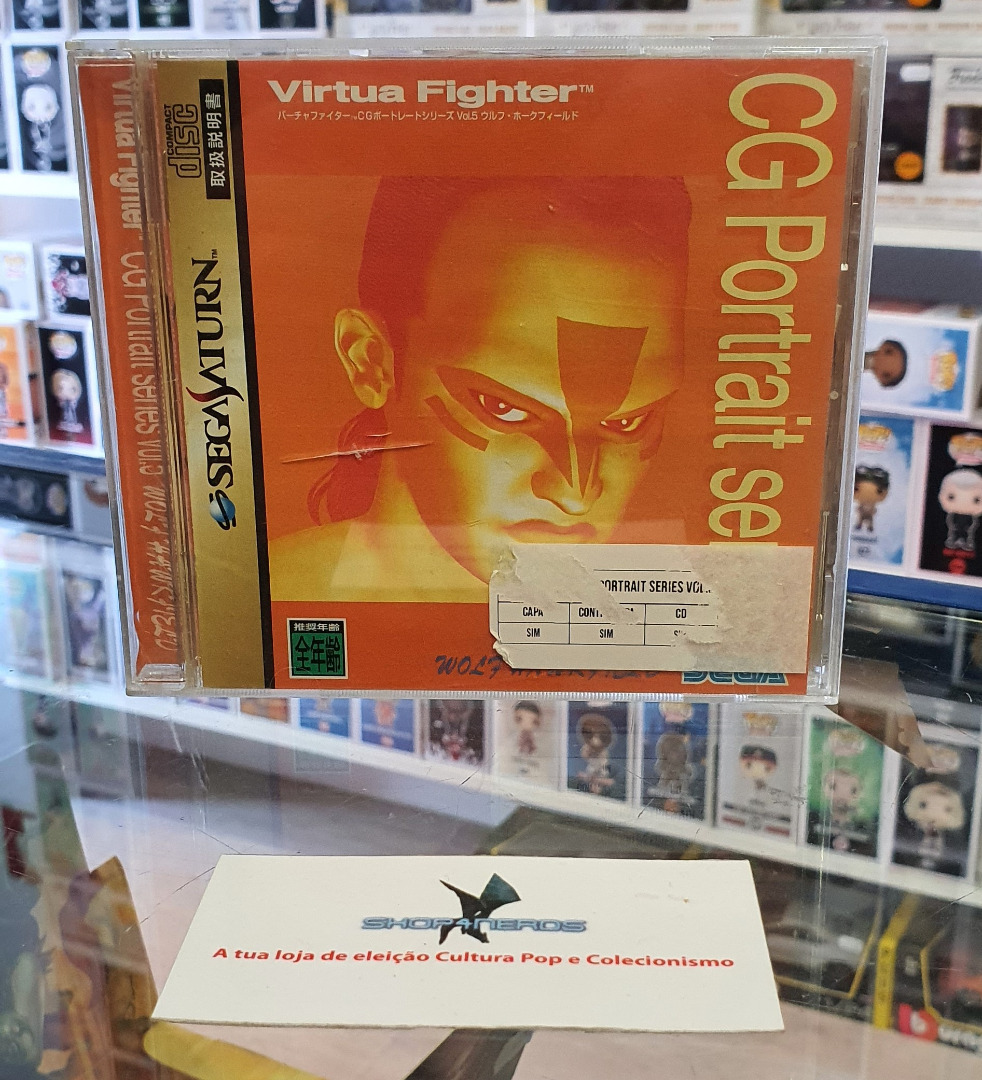 Virtua Fighter CG Portrait series Vol.5 Sega Saturn NTSC-J (seminovo)