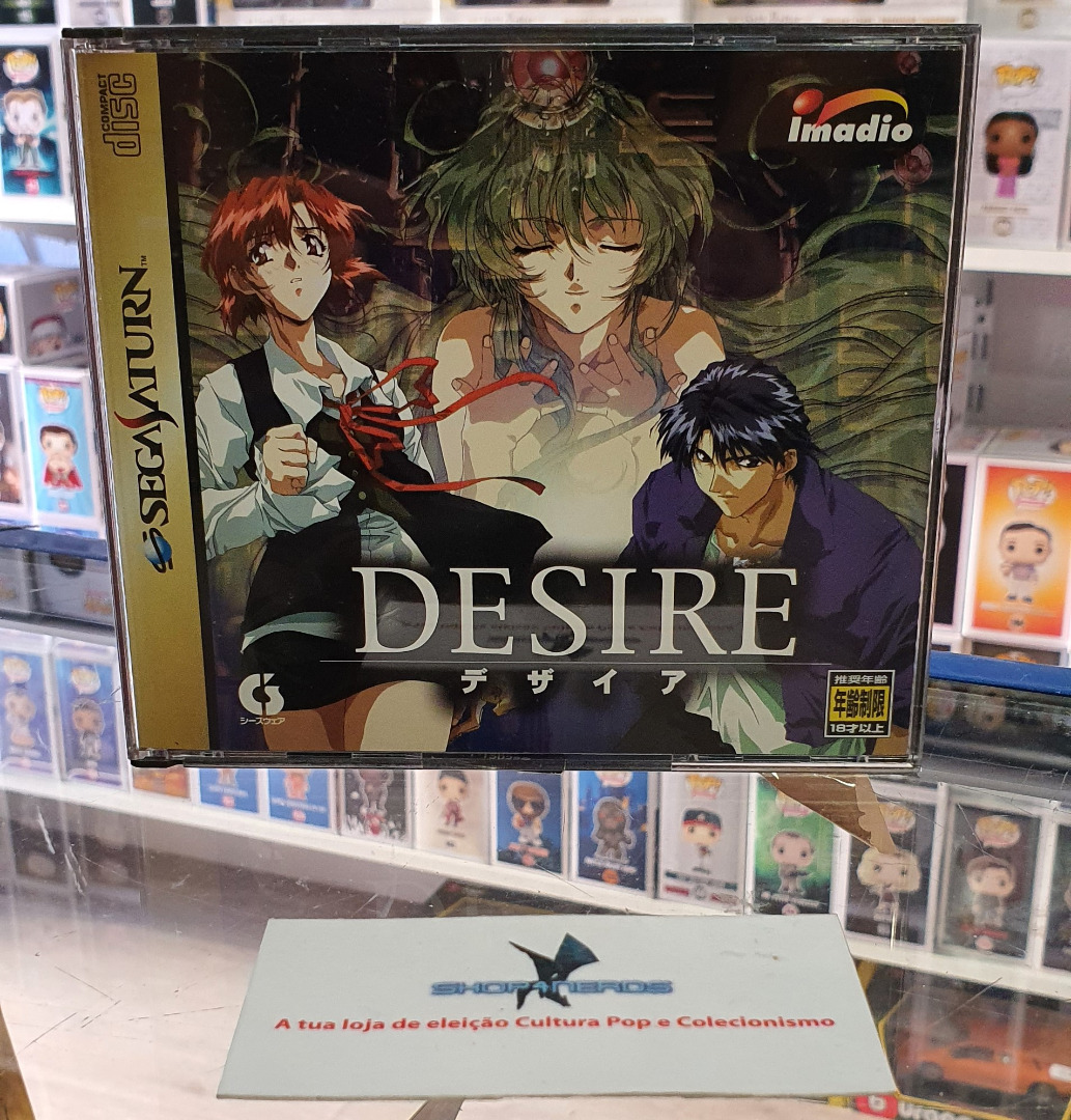 Desire Sega Saturn NTSC-J (Seminovo)