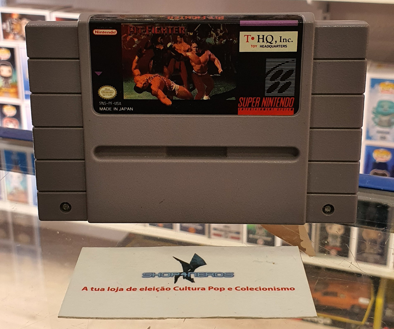 Pit Fighter Super Nintendo NTSC (Seminovo)