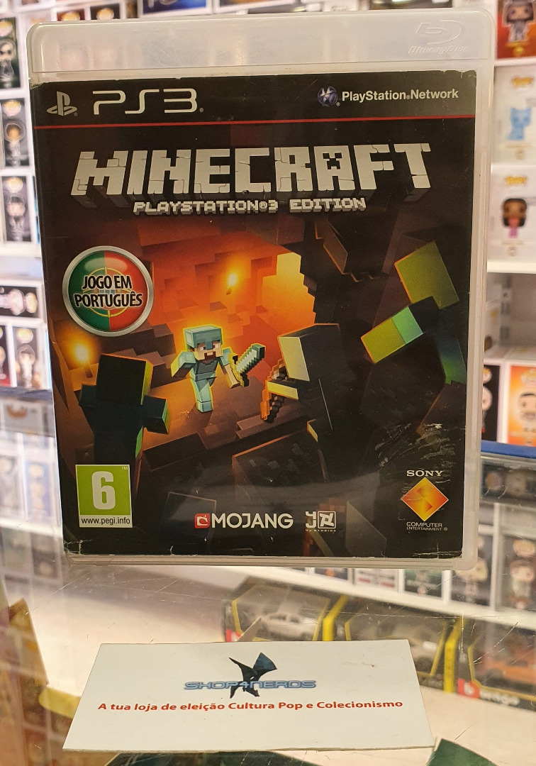 Minecraft Playstations 3 Edition PS3 (Seminovo)