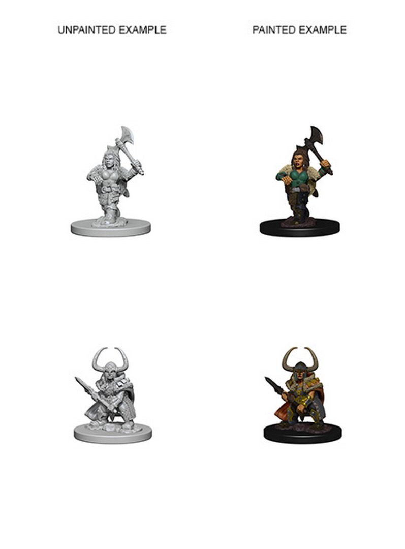 Dungeons and Dragons: Nolzur's Marvelous Miniatures - Dwarf Barbarian 