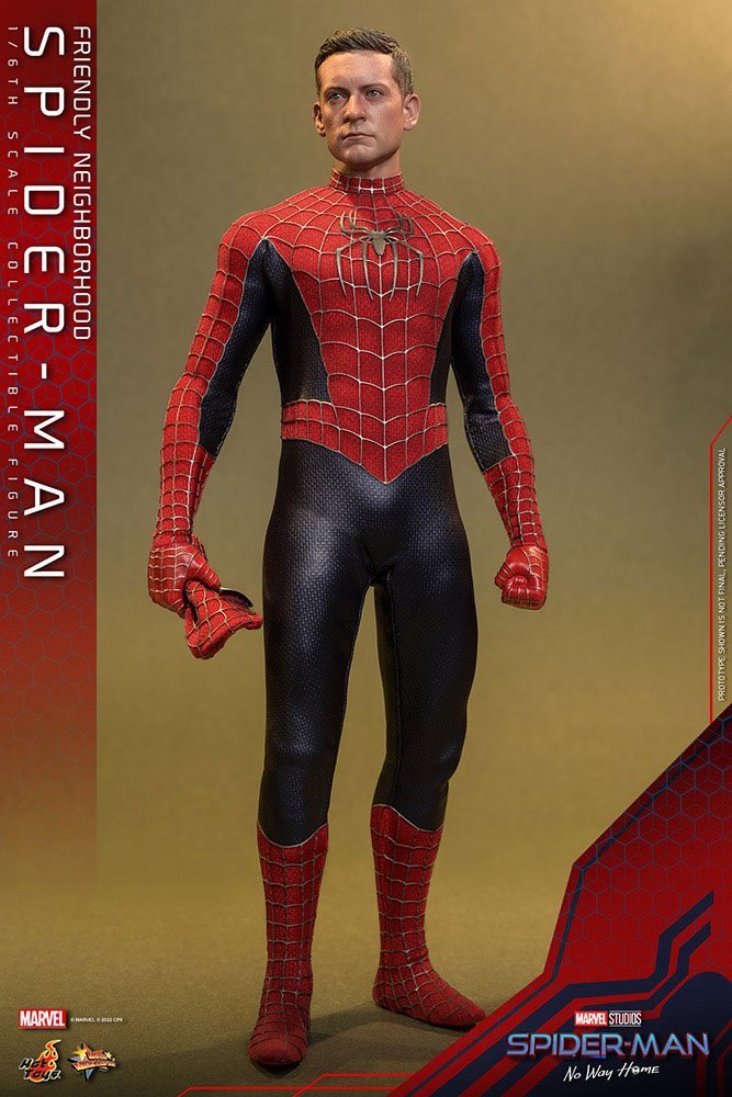 Spider-Man: Masterpiece Action Figure 1/6 Friendly Neighborhood Spider-Man