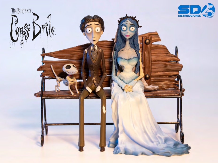 Tim Burton Corpse Bride 1/10 Scale Figure Set Victor and Emily