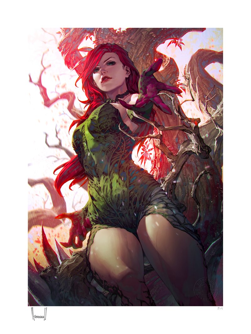 DC Comics Art Print Poison Ivy 46 x 61 cm - unframed