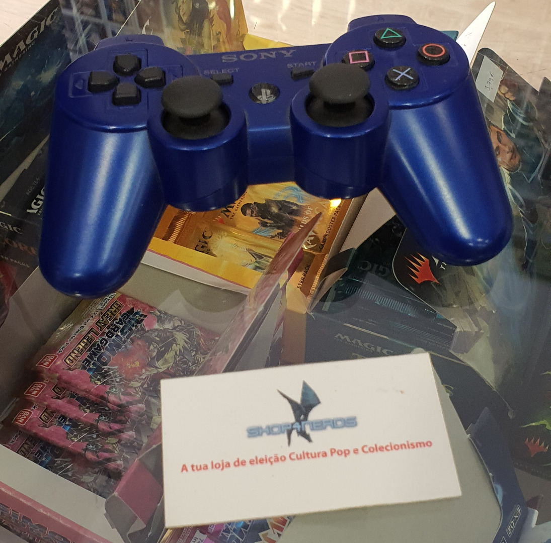 Dualshock Sixaxis PS3 azul (Seminovo)