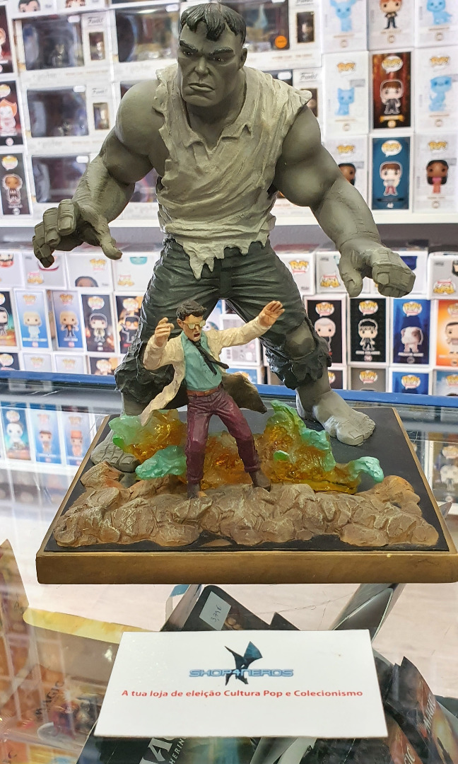 Marvel Origins - Hulk Statue (2007) Edição Limitada (Sem caixa)