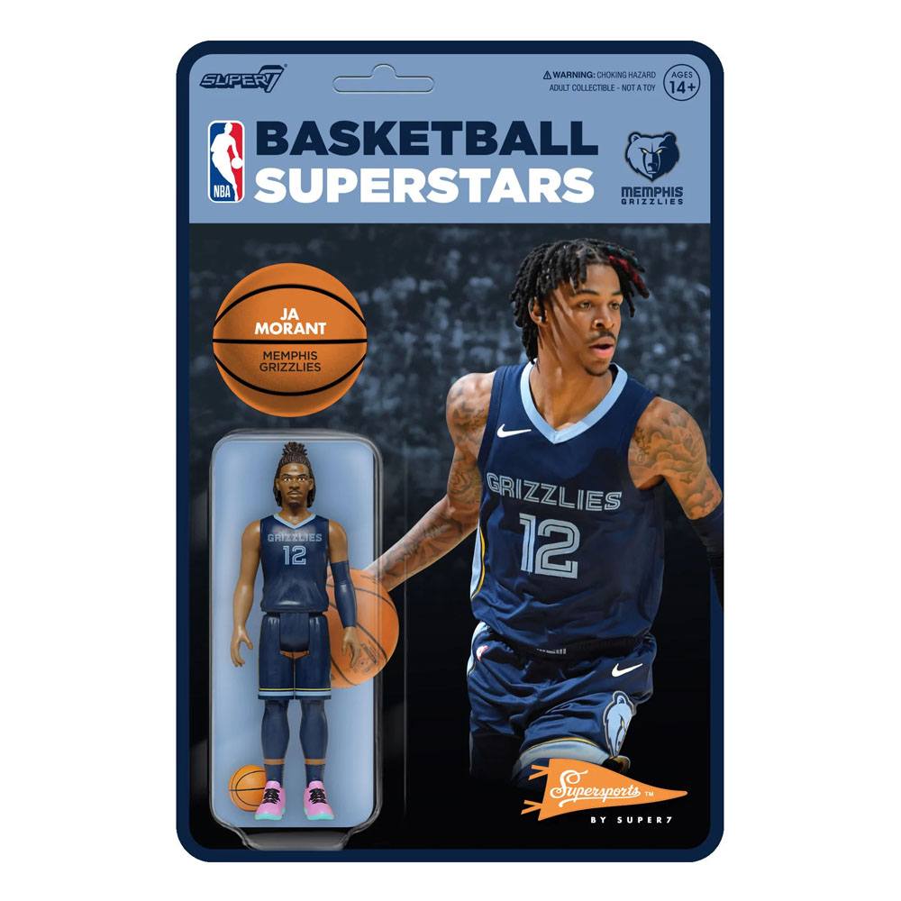 NBA Supersports Action Figure Wave 4 Ja Morant (Grizzlies) 10 cm