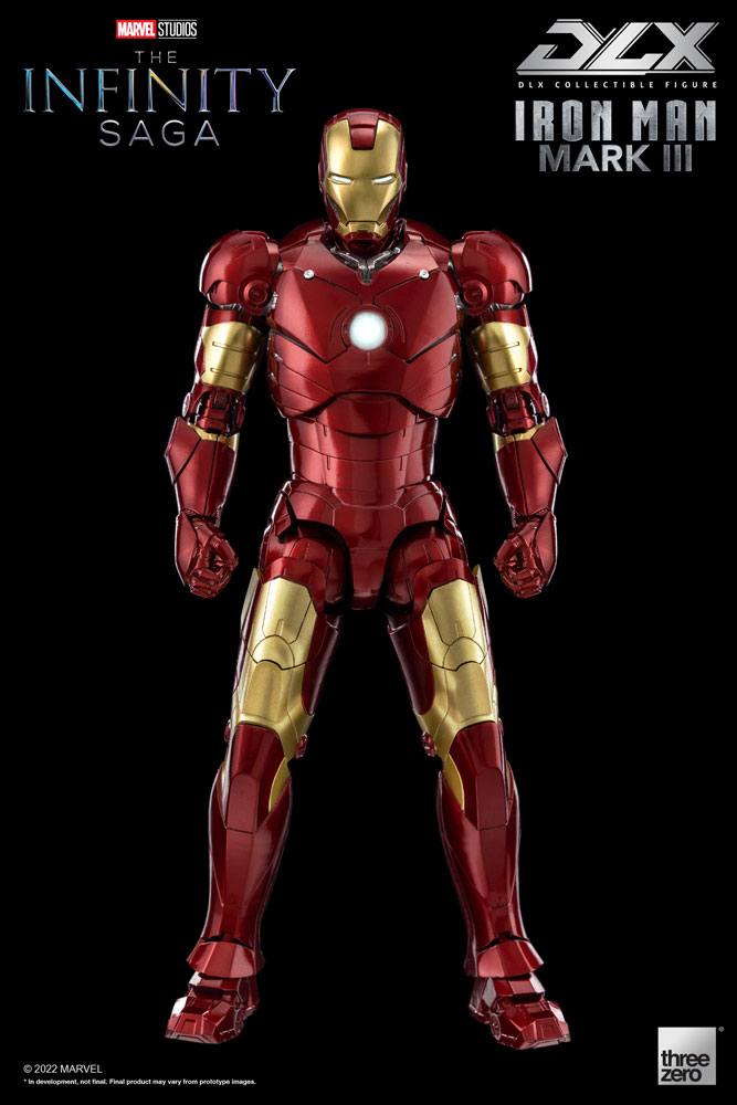 Infinity Saga DLX Action Figure 1/12 Iron Man Mark 3 17 cm