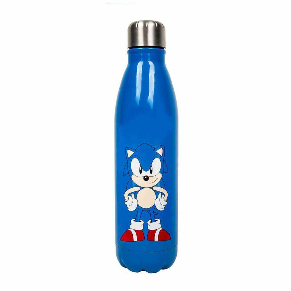 Sonic the Hedgehog Water Bottle Front and Back