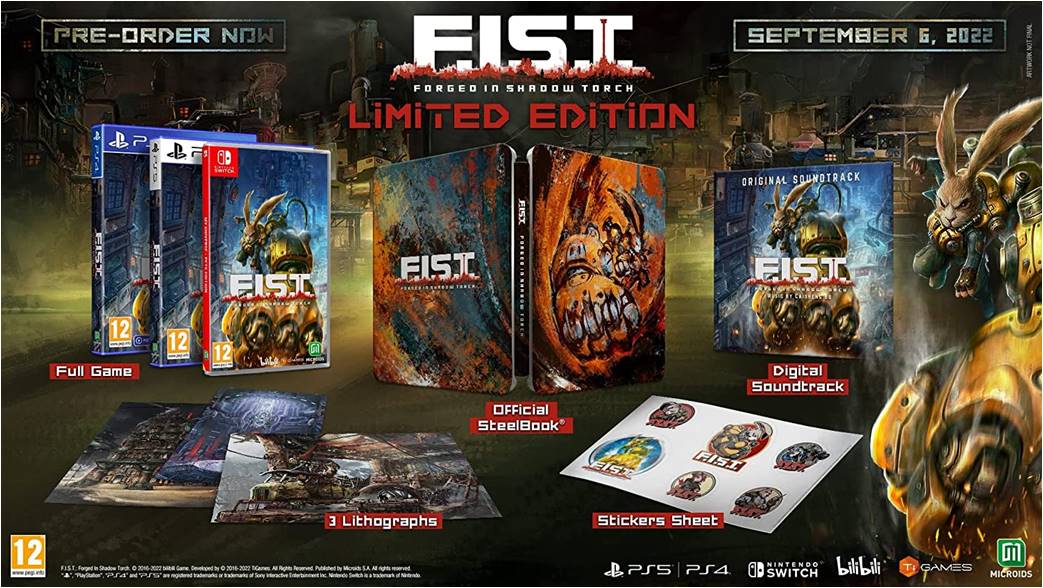 F.I.S.T.: Forged In Shadow Torch - Limited Edition PS5 (Novo)