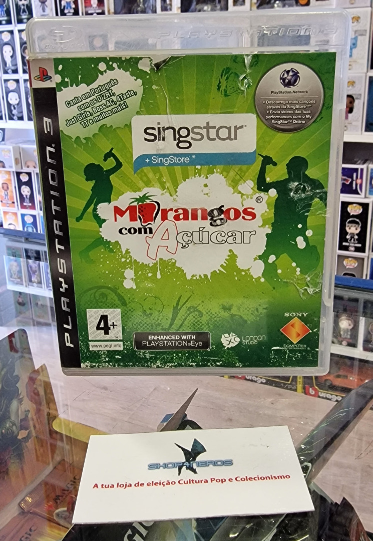 Singstar Morangos com Açúcar PS3 (Seminovo)