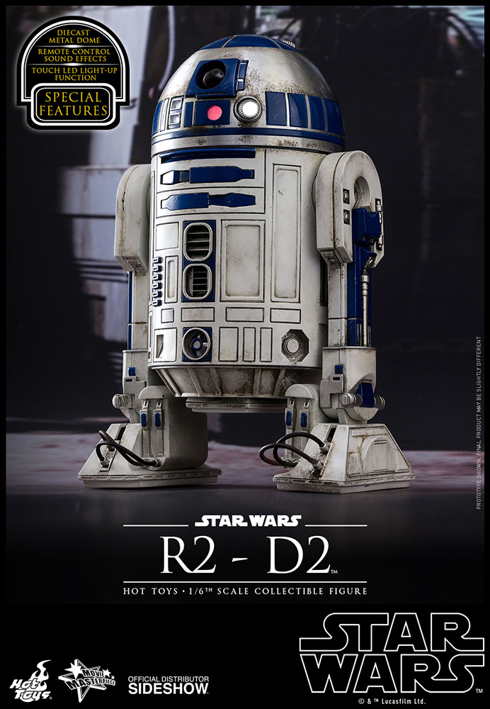 Star Wars Episode VII Movie Masterpiece Action Figure 1/6 R2-D2 18 cm