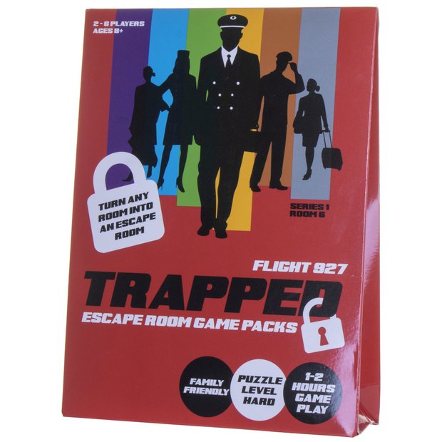 Trapped Escape Room Game Pack Flight 927 (English)
