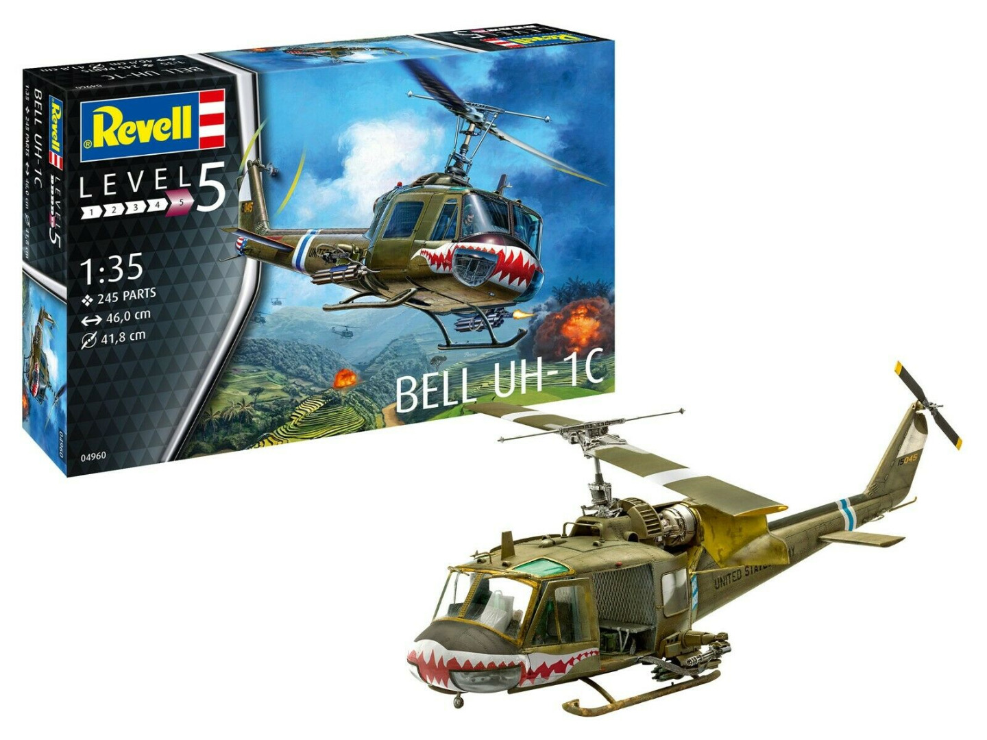 Revell Model Kit Bell UH-1C Scale 1:35