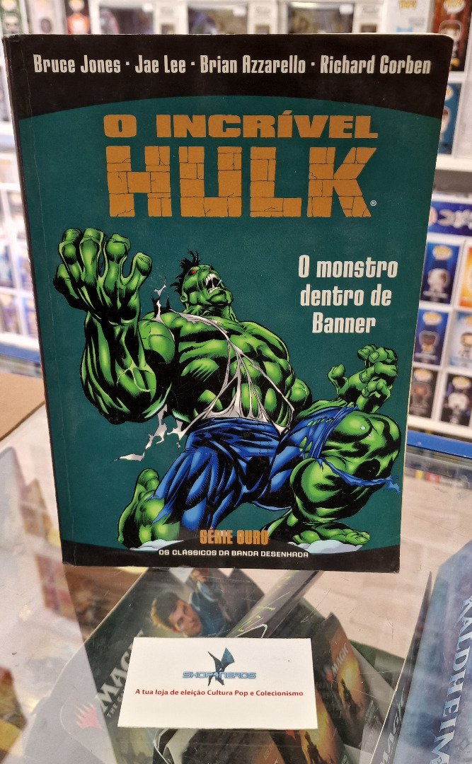 Marvel Comics - O Incrivel Hulk: O Monstro dentro de Banner (Seminovo)