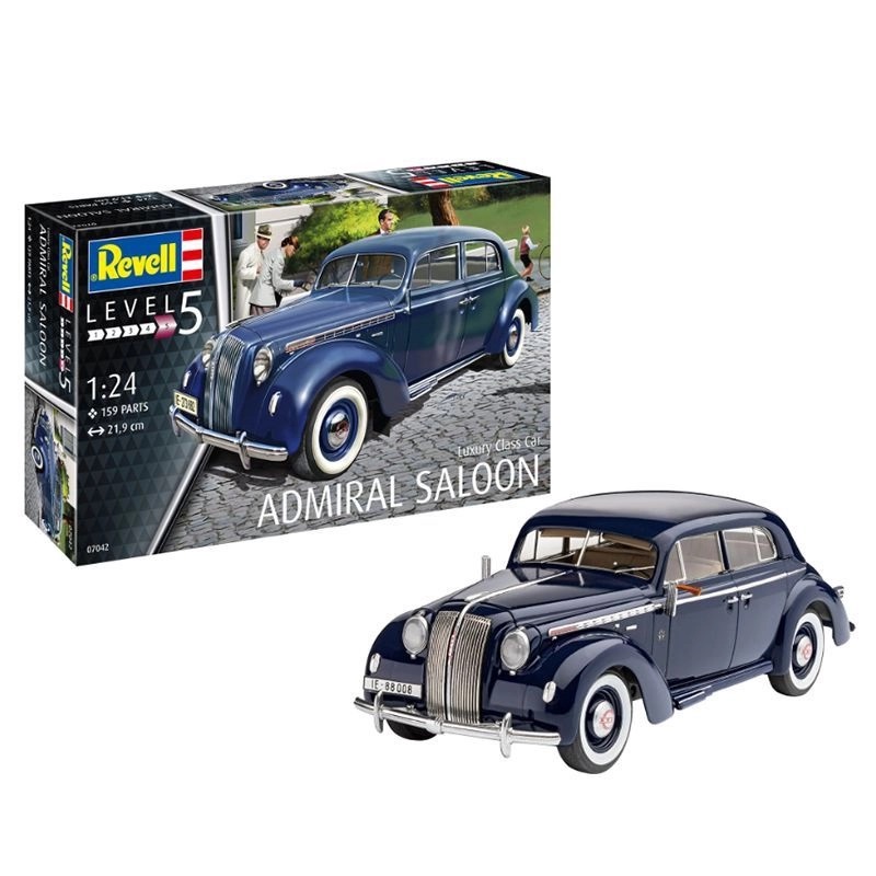 Revell Model Kit Luxury Class Car Admiral Saloon Scale 1:24