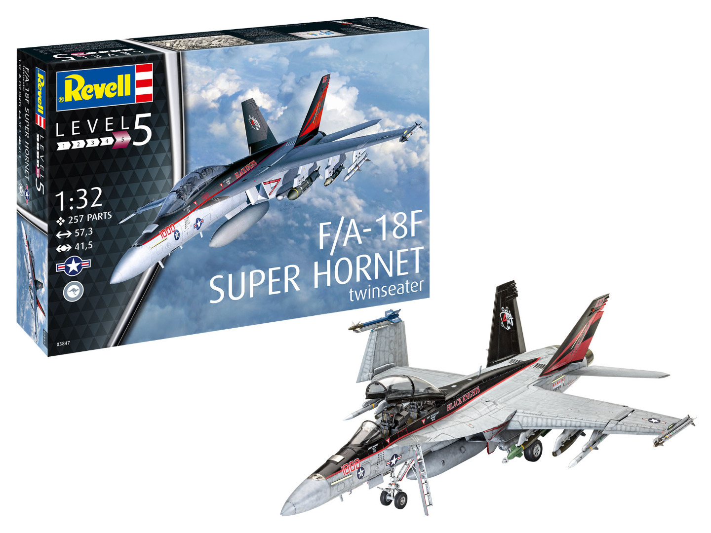 Revell Model Kit F/A-18F Super Hornet Scale 1:32