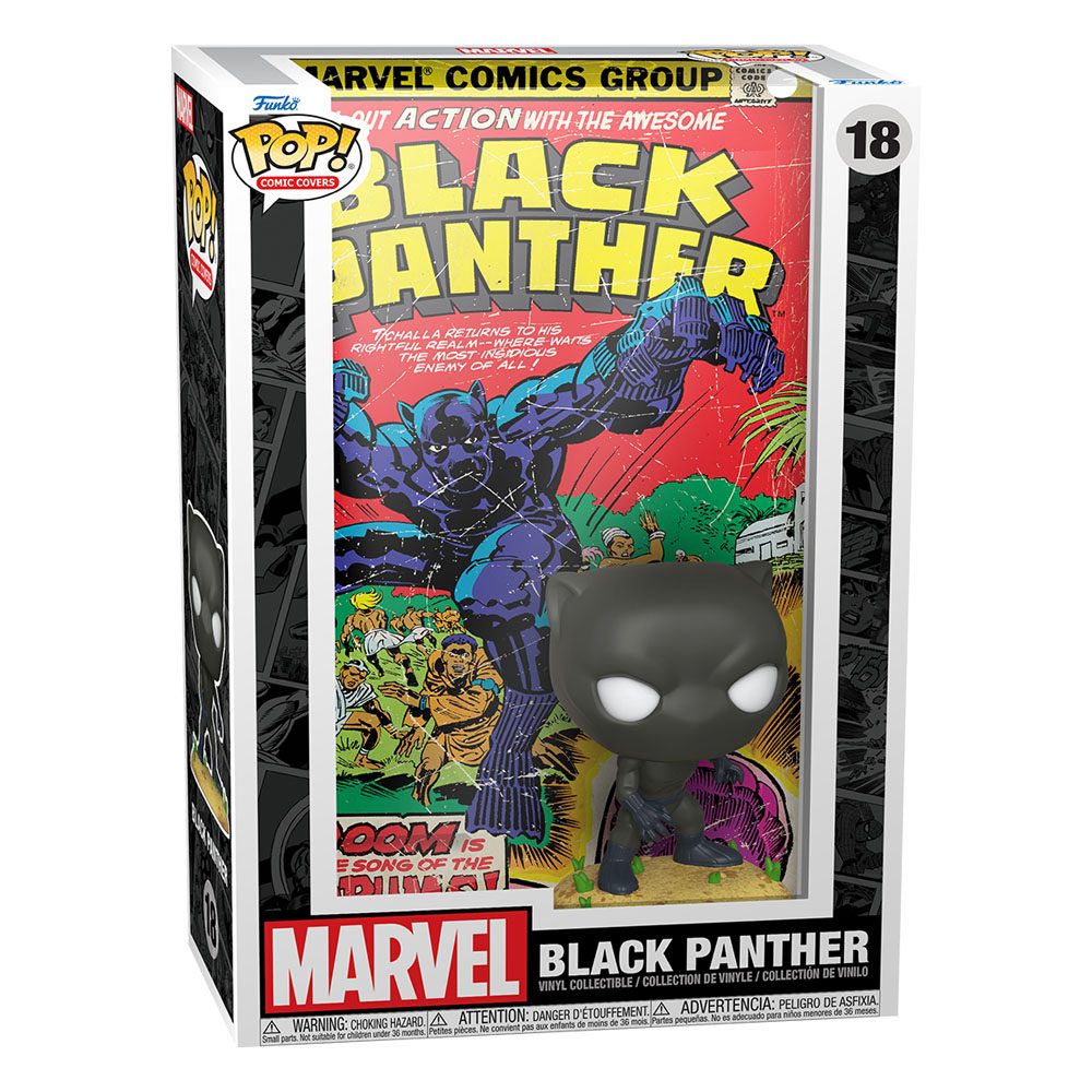 Marvel POP! Comic Cover Vinyl Figure Black Panther 9 cm