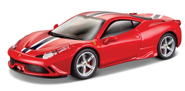 Bburago Diecast Ferrari 458 Italia Speciale Scale 1:64