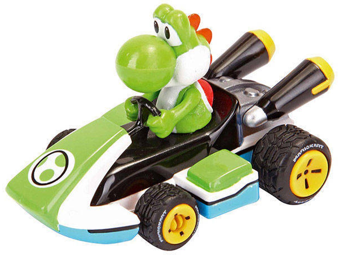 Carrera Play Pull Back Action Kart Yoshi Scale 1:43