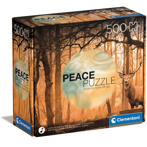 Clementoni Peace Puzzle 500 Peças - Rustling Silence