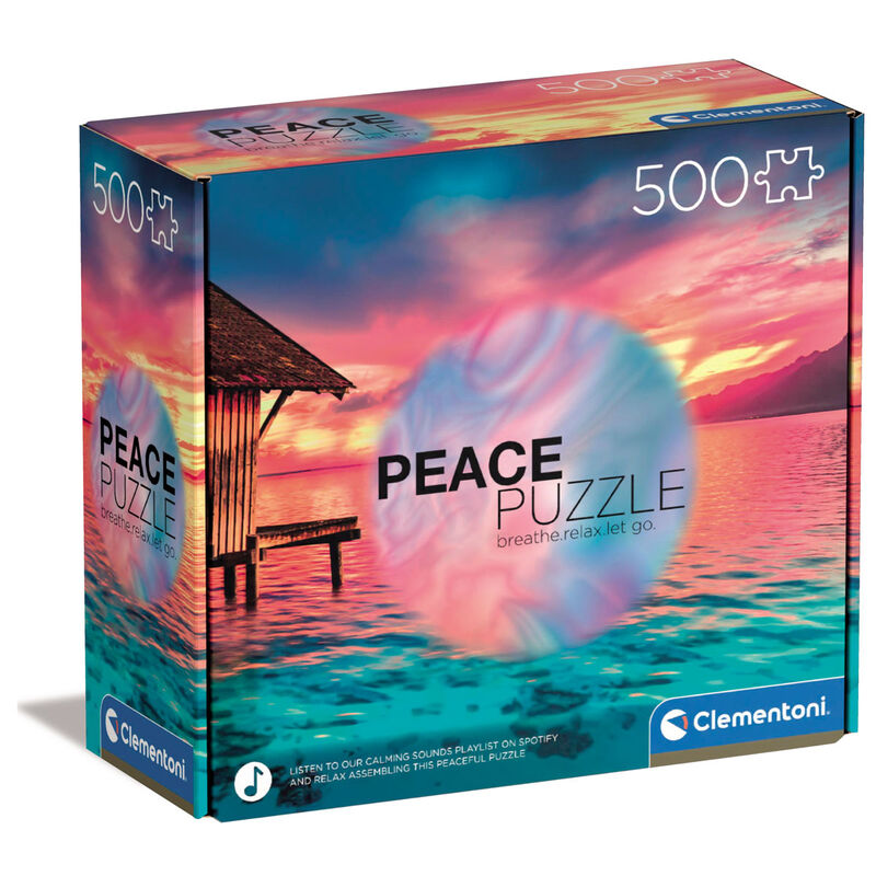 Clementoni Peace Puzzle 500 Peças - Living the Present