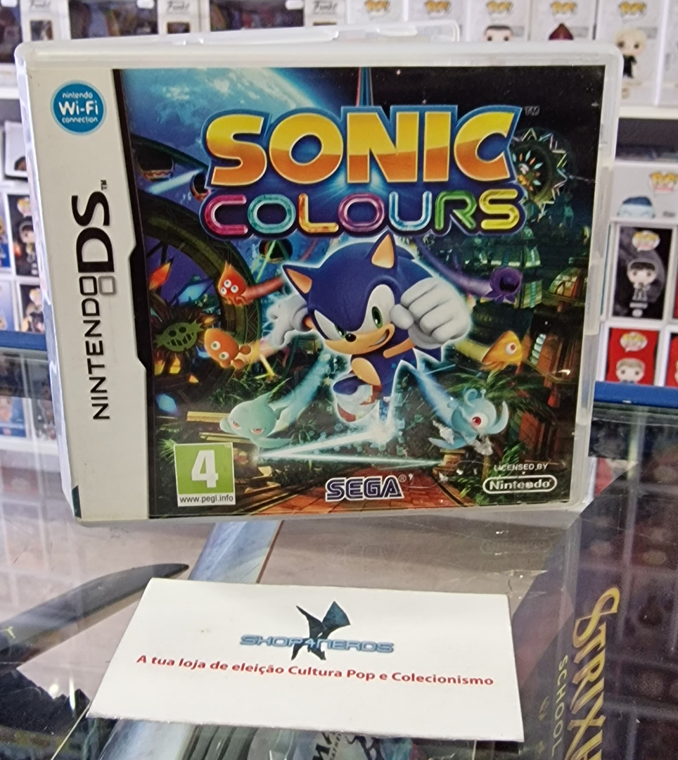Sonic Colours Nintendo DS (Seminovo)