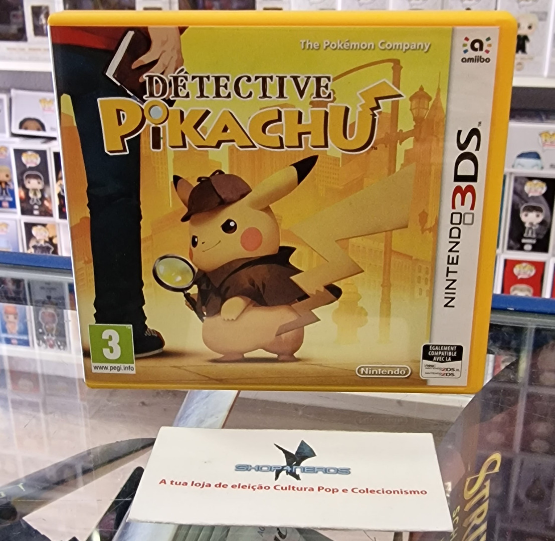 Detective Pikachu Nintendo 3DS (Seminovo)