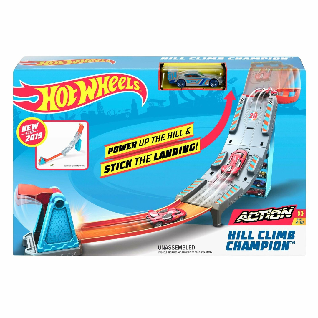 Hot Wheels Action Hill Climb Champion Track Set