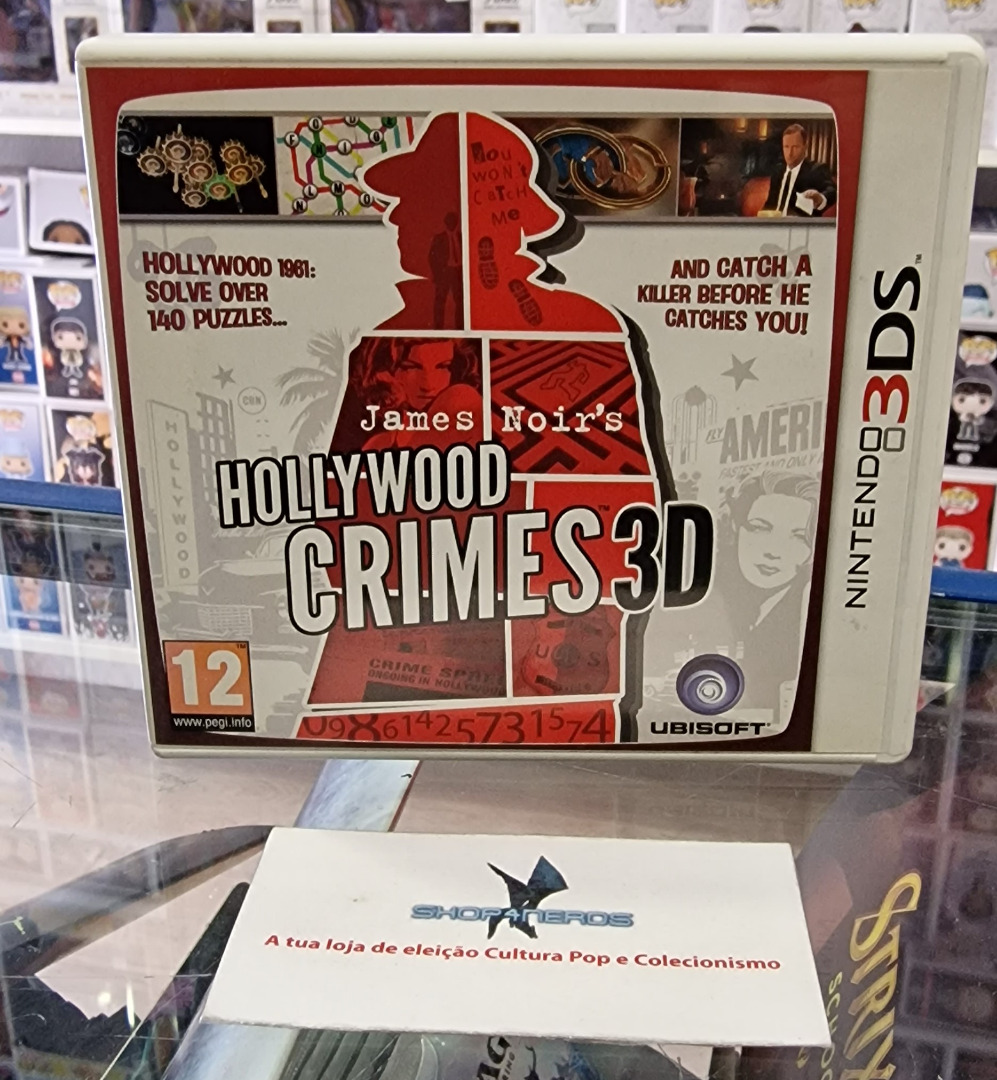 James Noir´s Hollywood Crimes 3D Nintendo 3DS (Seminovo)