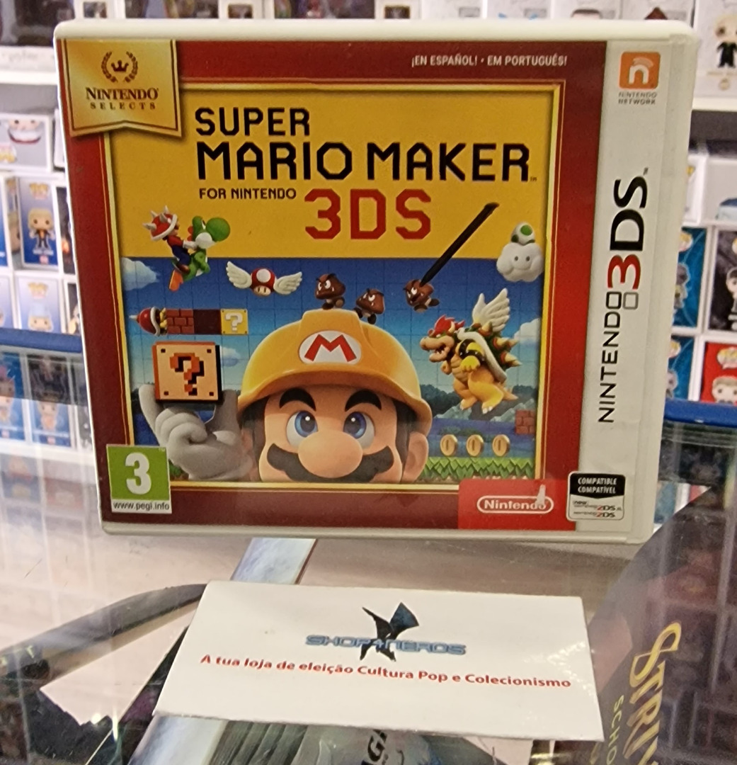 Super Mario Maker 3DS Nintendo 3DS (Seminovo)