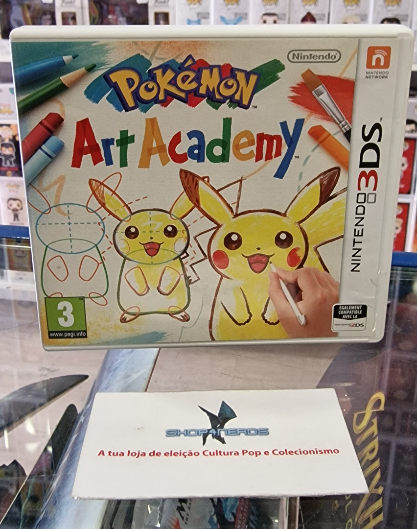 Pokémon Art Academy Nintendo 3DS (Seminovo)