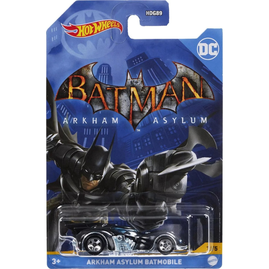 Hot Wheels DC Comics Arkham Asylum Batmobile Vehicle