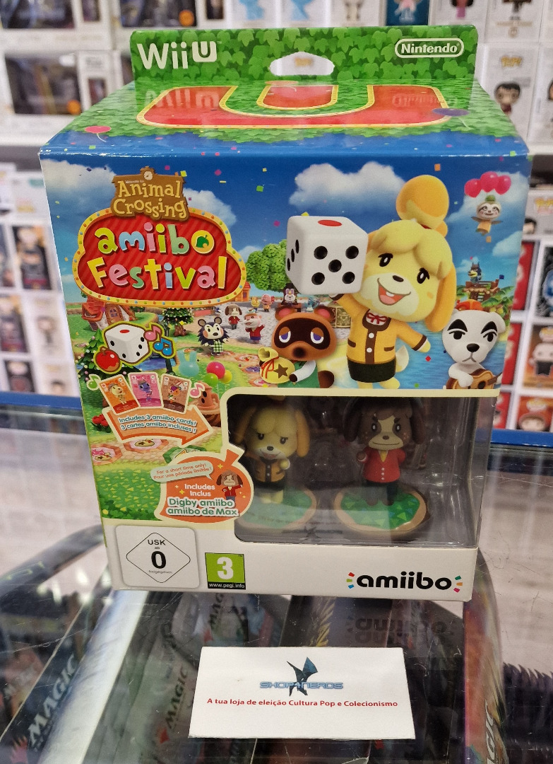 Animal Crossing: Amiibo Festival Nintendo WiiU (Seminovo)