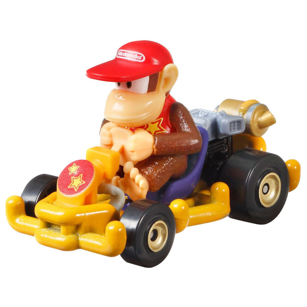Hot Wheels Mario Kart Diddy Kong Pipe Frame Diecast