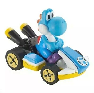 Hot Wheels Mario Kart Light-Blue Yoshi Diecast