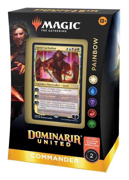 Magic the Gathering Dominaria United Commander Deck Painbow (English)
