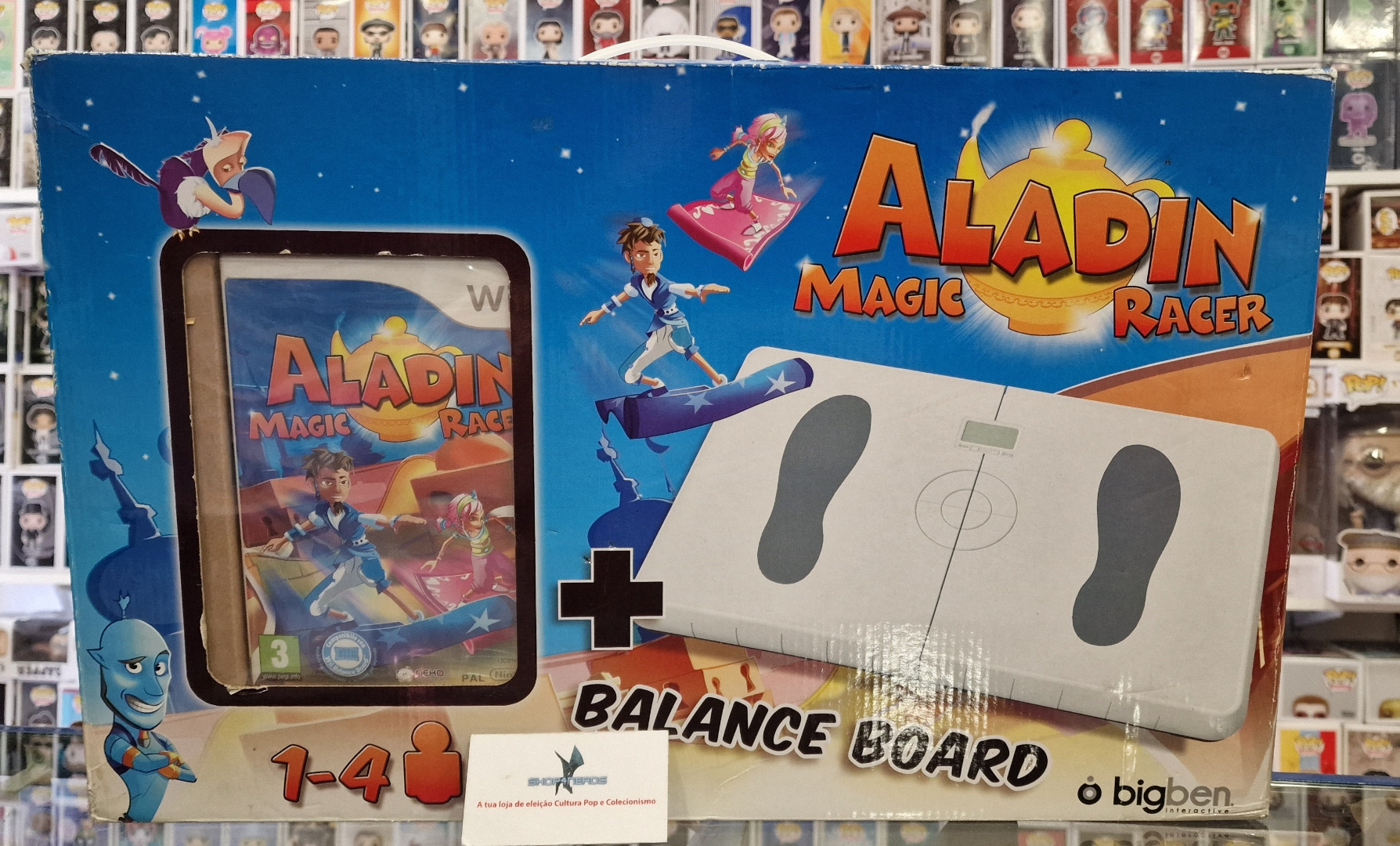 Aladin Magic Racer Nintendo Wii (Novo)