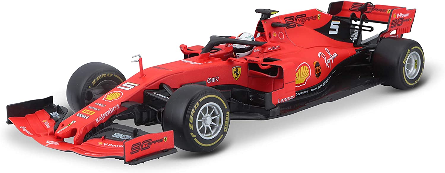 Bburago Sebastian Vettel Ferrari SF90 #5 2019 Fórmula 1 1:18 