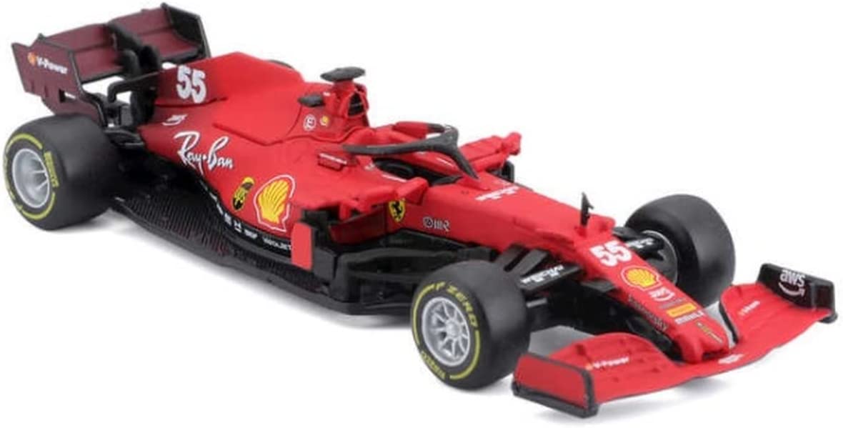 BBurago Formula 1 Ferrari SF21 Carlos Sainz 1:43