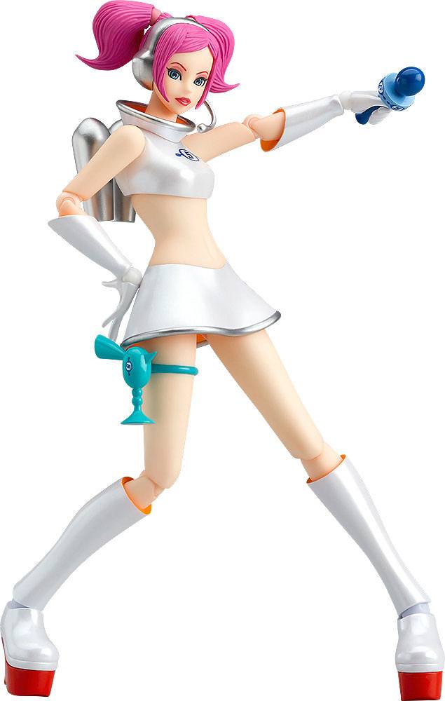 Space Channel 5 Figma Action Figure Ulala Cheery White Ver. 15 cm