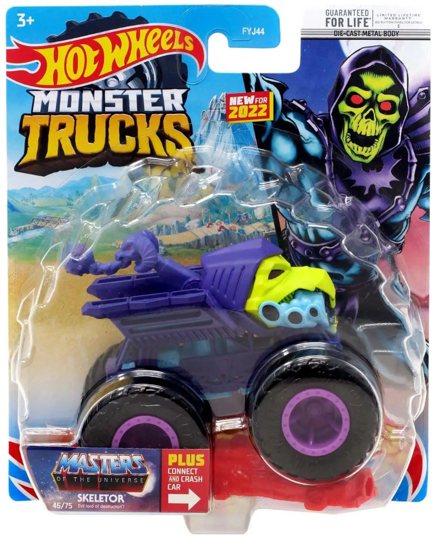 Hot Wheels Monster Trucks Masters of the Universe Sekeletor