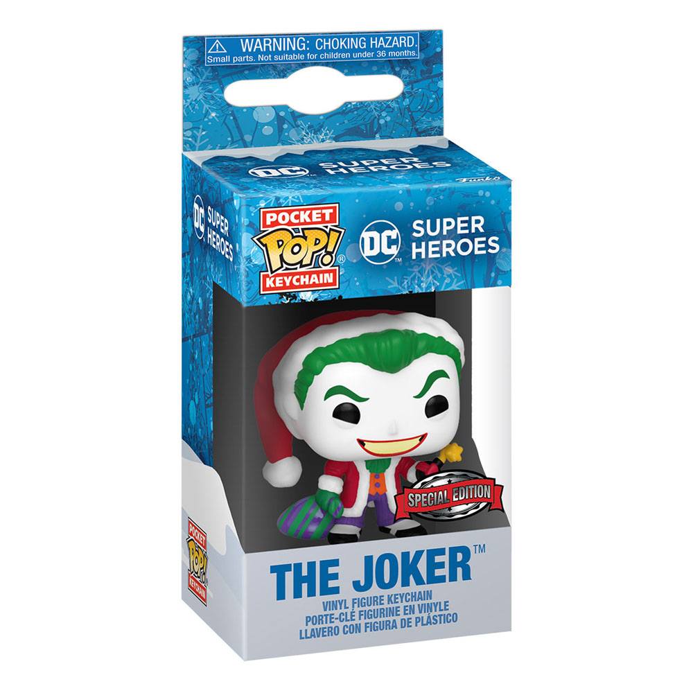 DC Comics Holiday 2022 Pocket POP! Vinyl Keychains 4 cm The Joker