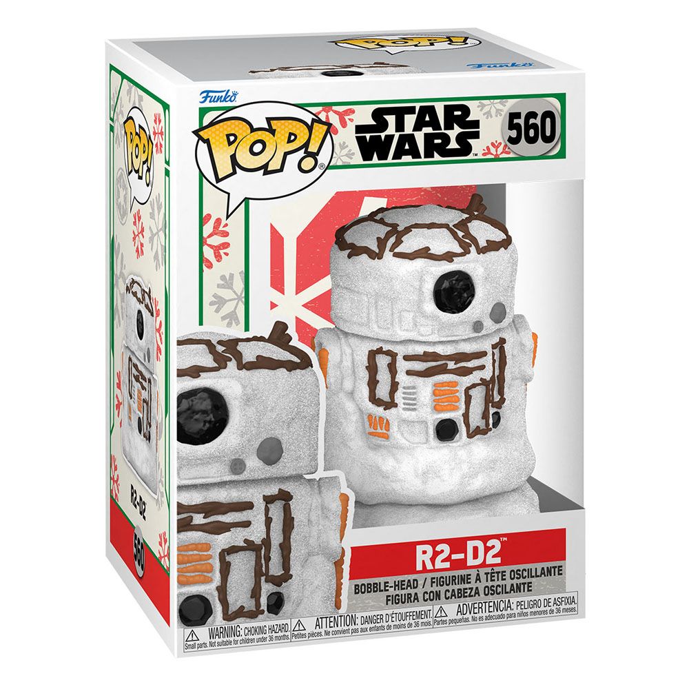 Star Wars Holiday 2022 POP! Heroes Vinyl Figure R2-D2 9 cm