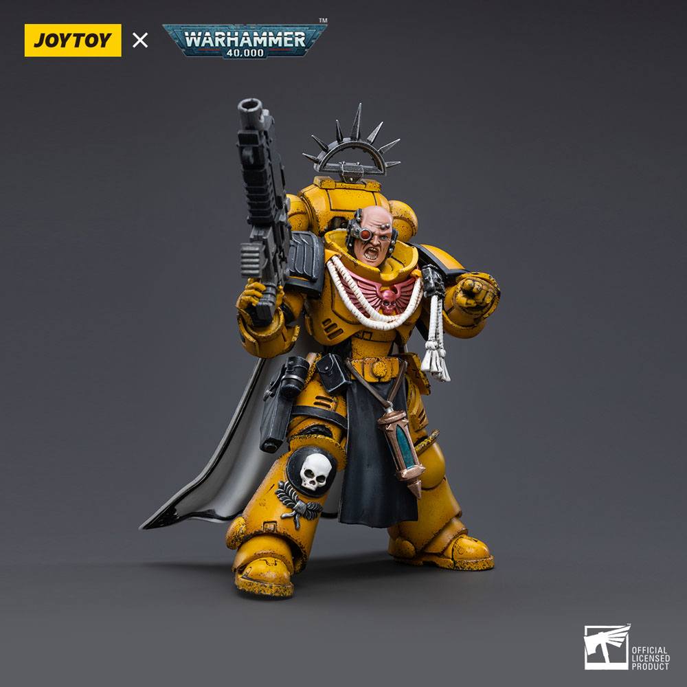 Warhammer 40k Action Figure 1/18 Imperial Fists Primaris Captain 12 cm