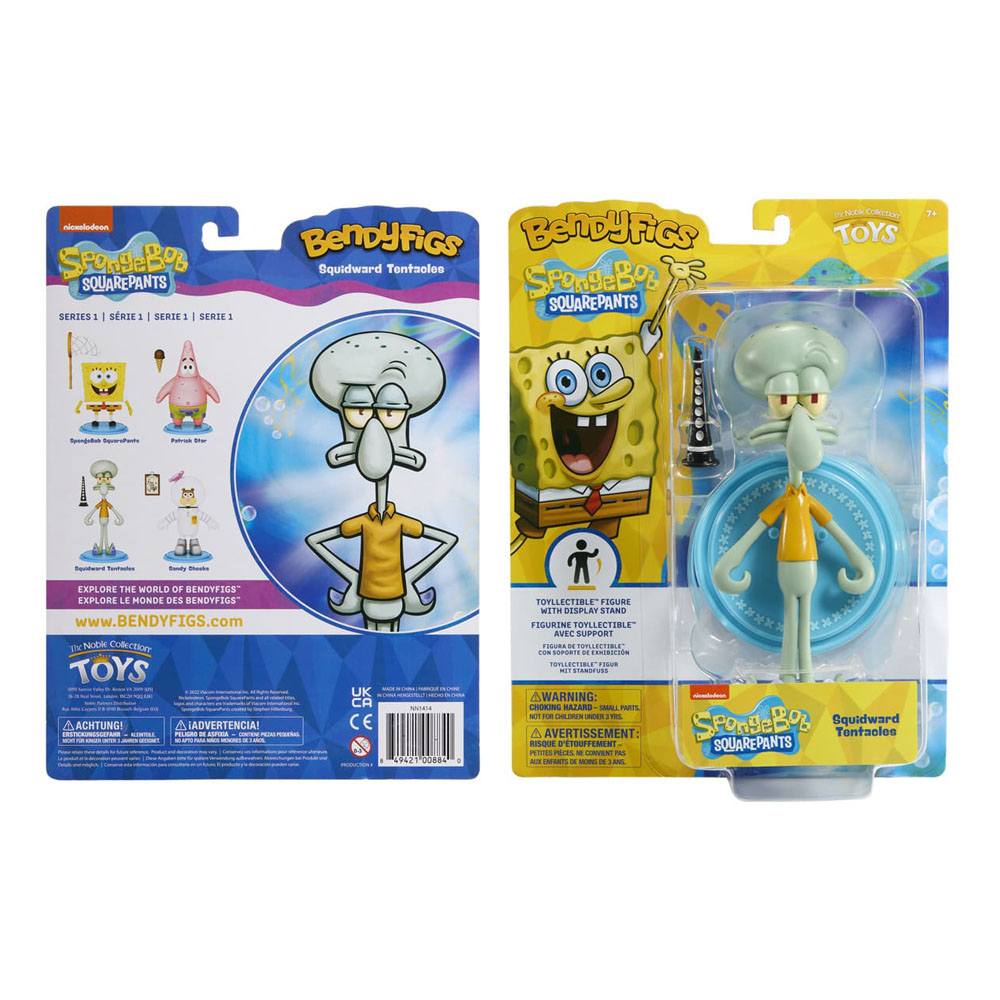 SpongeBob SquarePants Bendyfigs Bendable Figure Squidward 18 cm